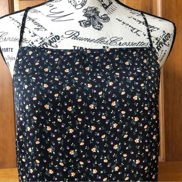 American Eagle Floral Slip Midi Dress Size M - Picture 4 of 16